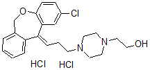 CAS 登录号:14008-46-9, 哌氧平二盐酸盐