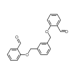 CAS 登录号：140160-96-9， 2,2'-[1,3-亚苯基二(亚甲基氧基)]二苯甲醛