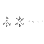 CAS#: 14038-75-6, Silver(1+) Hexakis(Cyano-kappac)Ferrate(2-) (2:1)