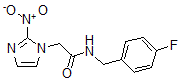 CAS 登录号：140475-22-5， N-[(4-氟苯基)甲基]-2-(2-硝基咪唑-1-基)乙酰胺