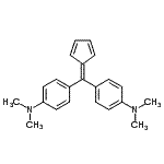 CAS#: 14060-53-8, 4,4'-(2,4-Cyclopentadien-1-Ylidenemethylene)Bis(N,N-Dimethylaniline)