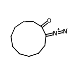 CAS 登录号：14088-65-4， 2-重氮基环十一烷酮