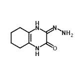 CAS 登录号：140911-22-4， (3E)-3-亚肼基-3,4,5,6,7,8-六氢-2(1H)-喹喔啉酮