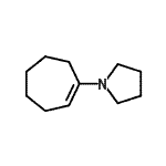 CAS 登录号：14092-11-6， 1-(1-环庚烯-1-基)吡咯烷