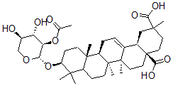 CAS#: 141039-74-9, Yiyeliangwanoside IV