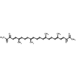 CAS#: 141290-91-7, 6,10,15,19-Tetramethyl-4,6,8,10,12,14,16,18,20-Tetracosanonaene-2,3,22,23-Tetrone