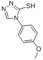 CAS 登录号：14132-86-6， 4-(4-甲氧基-苯基)-4H-[1,2,4]三唑-3-硫醇