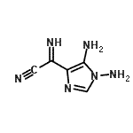 CAS 登录号：141563-07-7， (1,5-二氨基-1H-咪唑-4-基)(亚氨基)乙腈