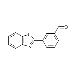 CAS 登录号：141581-19-3， 3-(1,3-苯并恶唑-2-基)苯甲醛