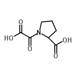 CAS 登录号：141724-22-3， 1-(羧基羰基)脯氨酸