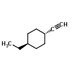 CAS 登录号：141743-53-5， 反式-1-乙基-4-乙炔基环己烷e