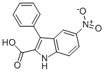 CAS#: 14182-37-7, 5-Nitro-3-Phenyl-1H-Indole-2-carboxylic Acid