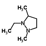 CAS 登录号：141861-38-3， 2-乙基-1,3-二甲基吡唑烷e