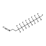 CAS#: 142010-50-2, 1,1,1,2,2,3,3,4,4,5,5,6,6,7,7,8,8-Heptadecafluoro-10-Isocyanatodecane