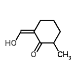CAS 登录号：142179-23-5， (2Z)-2-(羟基亚甲基)-6-甲基环己酮