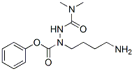 CAS 登录号:142181-99-5, 苯基N-(4-氨基丁基)-N-(二甲基氨基甲酰氨基)氨基甲酸酯