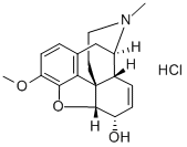 CAS#: 1422-07-7, Codeine Hydrochloride