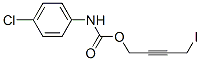 CAS 登录号：14225-20-8， N-(4-氯苯基)氨基甲酸4-碘-2-丁炔基酯