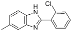 CAS 登录号：14225-76-4， 2-(2-氯-苯基)-5-甲基-1H-苯并咪唑
