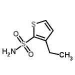 CAS 登录号：142294-58-4， 3-乙基-2-噻吩磺酰胺