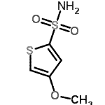 CAS 登录号：142294-60-8， 4-甲氧基-2-噻吩磺酰胺