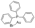 CAS 登录号：14243-65-3， 溴(三苯基膦)金(I)