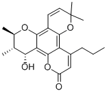 CAS 登录号：142632-33-5， (+)-Calanolide B