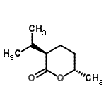 CAS 登录号：142636-31-5， (3R,6S)-3-异丙基-6-甲基四氢-2H-吡喃-2-酮