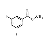 CAS 登录号：14266-19-4， 甲基3,5-二碘苯甲酸酯