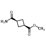 CAS#: 142733-62-8, Methyl cis-3-Carbamoylcyclobutanecarboxylate