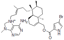 CAS 登录号：142808-37-5， Agelasine G