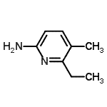 CAS 登录号：142908-15-4， 6-乙基-5-甲基-吡啶-2-胺