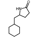 CAS 登录号：14293-08-4， 5-(环己基甲基)-2-吡咯烷酮