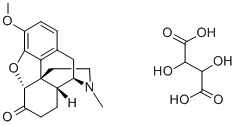 CAS#: 143-71-5, Hydrocodone Bitartrate