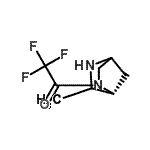 CAS 登录号：143004-11-9， 2,2,2-三氟-1-[(1R)-6-甲基-2,5-二氮杂双环[2.2.1]庚-2-基]乙酮