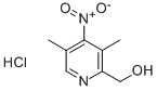 CAS#: 143016-69-7, 3,5-Dimethyl-4-Nitro-2-Pyridinemethanol Hydrochloride (1:1)