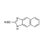CAS 登录号：143157-87-3， 1H-萘并[2,3-d]咪唑-2-甲腈