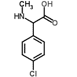 CAS#: 143209-97-6, (4-Chlorophenyl)(Methylamino)Acetic Acid