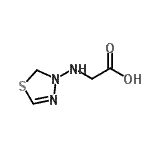 CAS 登录号：14364-44-4， N-1,3,4-噻二唑-3(2H)-基甘氨酸