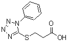 CAS#: 1437-67-8, 3-[(1-Phenyl-1H-Tetrazol-5-Yl)Sulfanyl]Propanoic Acid