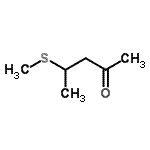 CAS#: 143764-28-7, 4-(Methylsulfanyl)-2-Pentanone