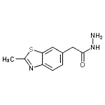 CAS 登录号：1439-71-0， 2-(2-甲基-1,3-苯并噻唑-6-基)乙酰肼