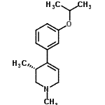 CAS 登录号:143919-32-8, (3R)-4-(3-异丙氧基苯基)-1,3-二甲基-1,2,3,6-四氢吡啶