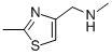 CAS#: 144163-81-5, N,2-Dimethyl-4-Thiazolemethanamine