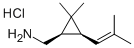 CAS#: 144178-21-2, [(1S,3R)-2,2-Dimethyl-3-(2-Methylprop-1-Enyl)Cyclopropyl]Methylazanium