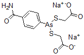 CAS#: 14433-82-0, 2,2'-[[[4-(Aminocarbonyl)phenyl]arsinidene]bis(thio)]bis-Acetic acid disodium salt