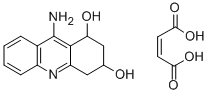 CAS 登录号:144526-55-6, 9-氨基-1,2,3,4-四氢-1,3-吖啶二醇马来酸酯