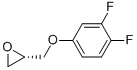 CAS 登录号：144574-27-6， (2S)-2-[(3,4-二氟苯氧基)甲基]-环氧乙烷