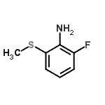 CAS 登录号：144851-60-5， 2-氟-6-(甲硫基)苯胺