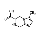 CAS 登录号：144888-66-4， 3-甲基-5,6,7,8-四氢咪唑并[1,2-a]吡嗪-6-羧酸